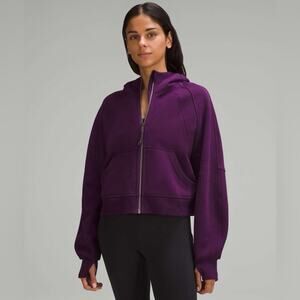 Lululemon Scuba Oversized Full Zip Hoodie size XS/S Dramatic Magenta DMMG